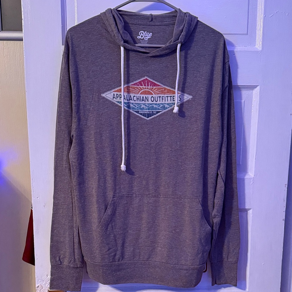 Blue 84 Heather Gray Appalachian Outfitters Hoodie